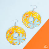 Embroidered Elegance - Yellow